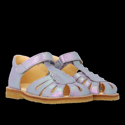Angulus Sandal (Almindelig/Bred) - Lilac Shine 